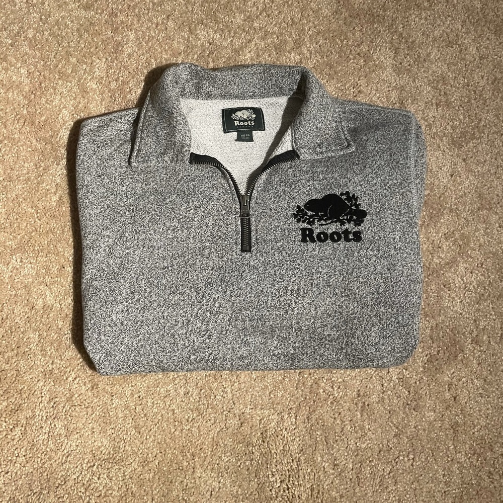 Roots Original Zip Stein